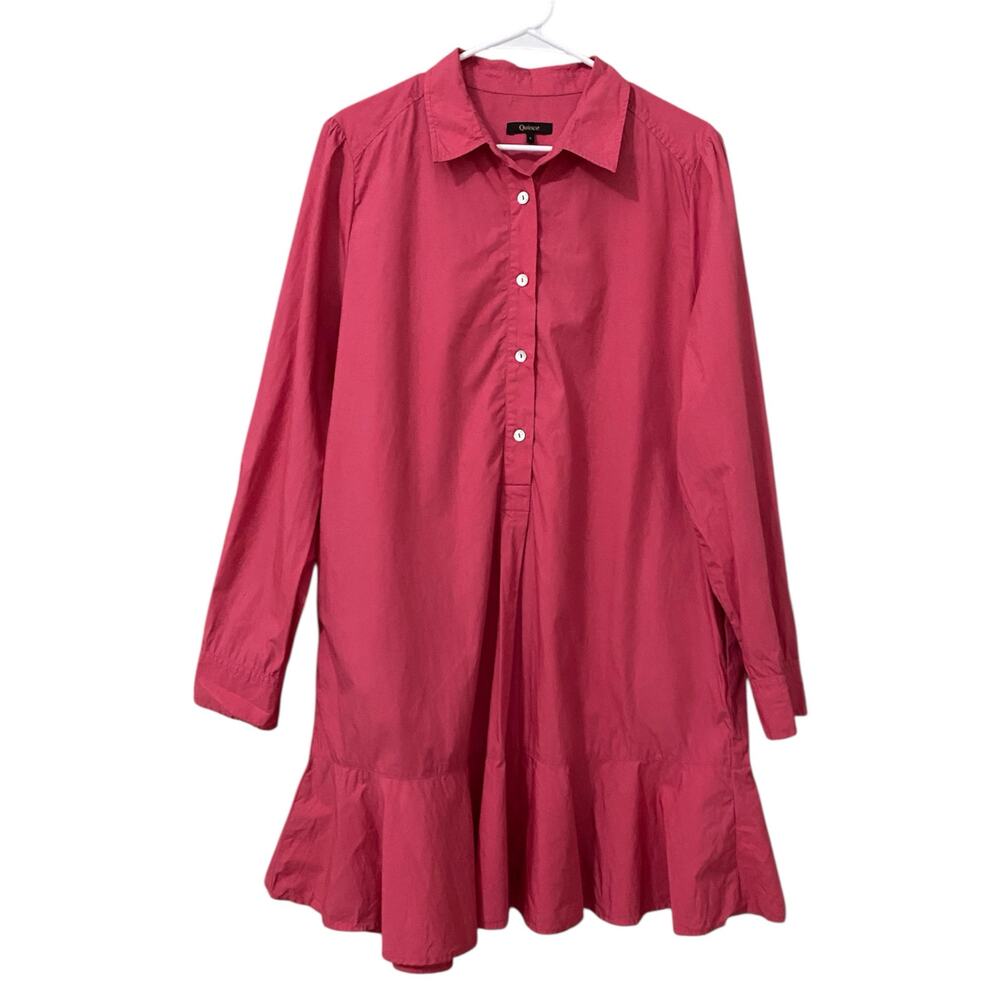 Quince Pink Mini Dress - Picture 12 of 12